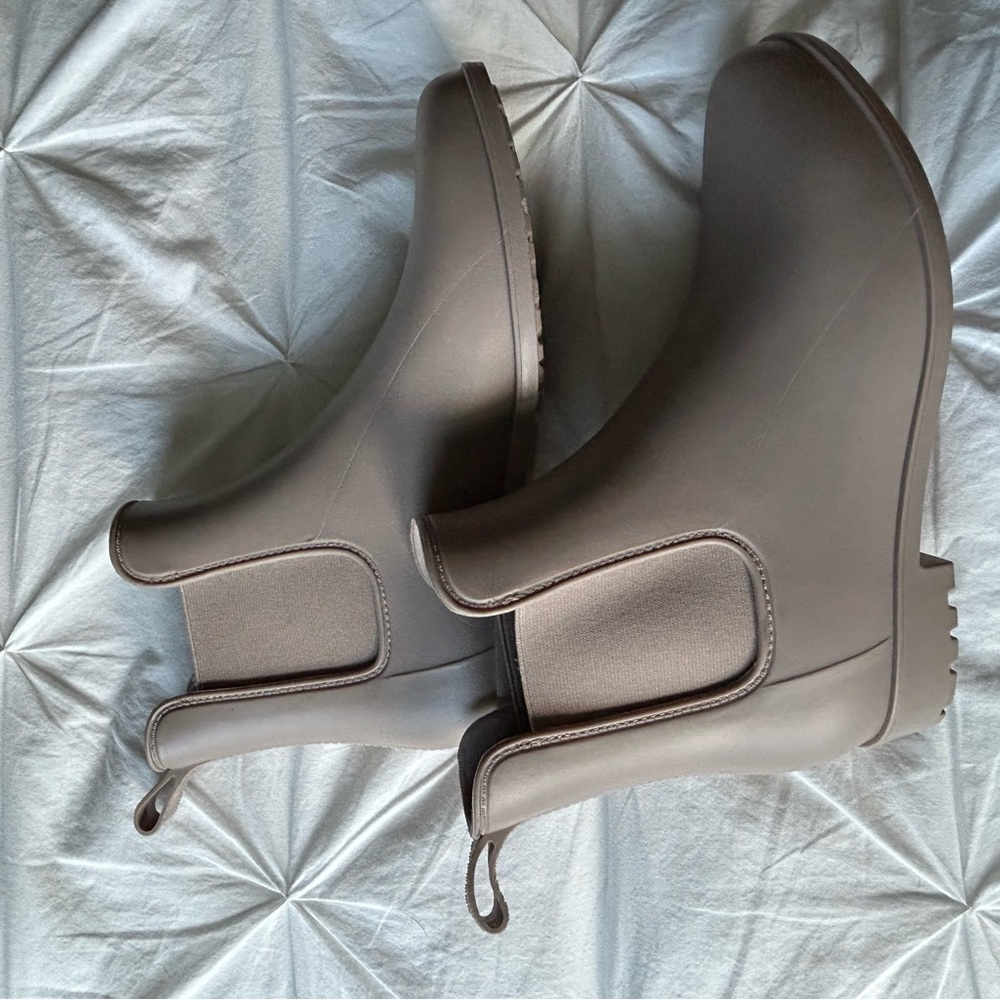 Rubber Ankle Boots